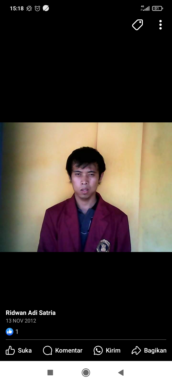 Foto Ridwan Adi satria marta